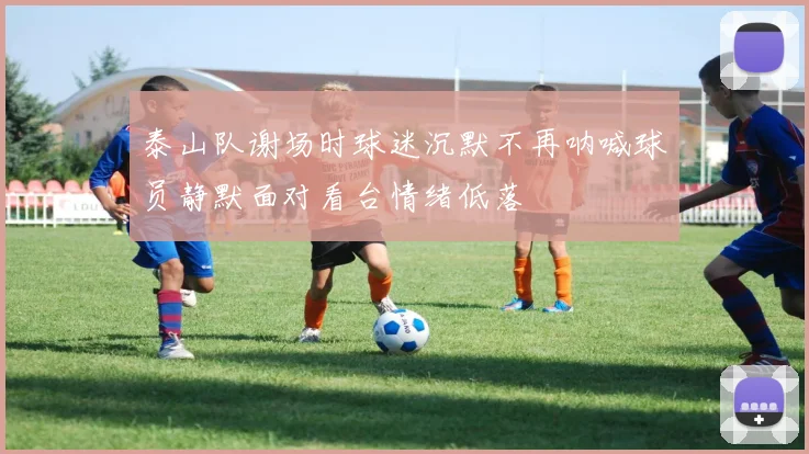 泰山队谢场时球迷沉默不再呐喊球员静默面对看台情绪低落